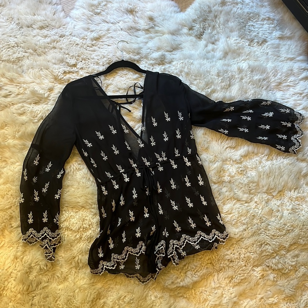 Romper coverup.